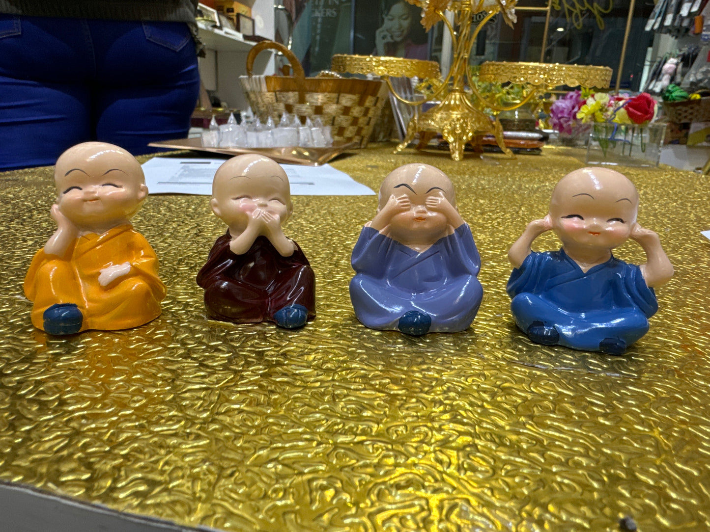 X501 Miniature Monk 4Pc Set