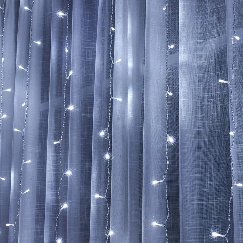 Christmas Window Curtain String Light 3m