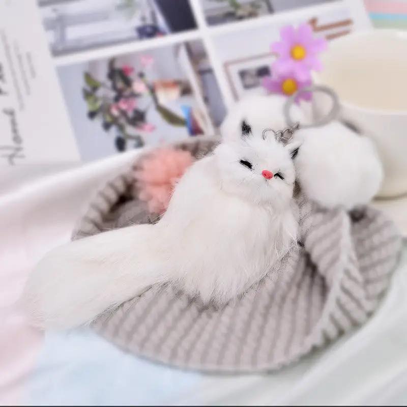 Fluffy Kitty Keyholders