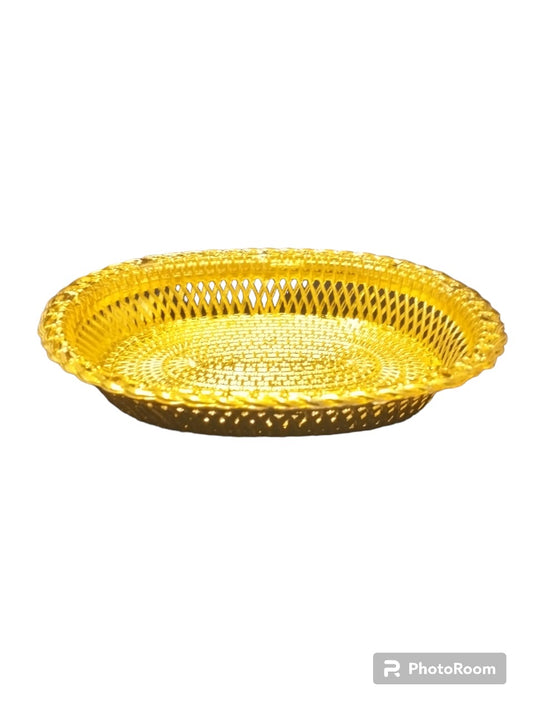 Oval shape plastic tray (medium)