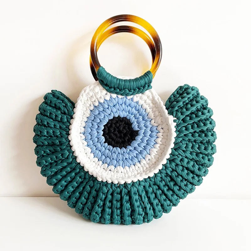 Evil eye hand bags