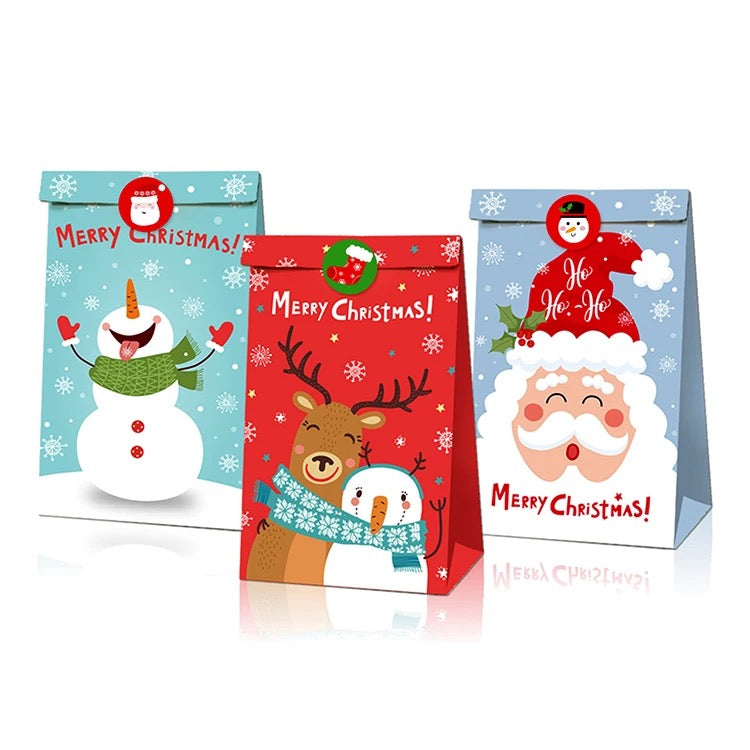 Gift Bags Christmas Themed