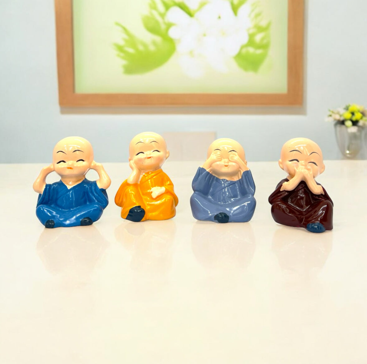 X501 Miniature Monk 4Pc Set