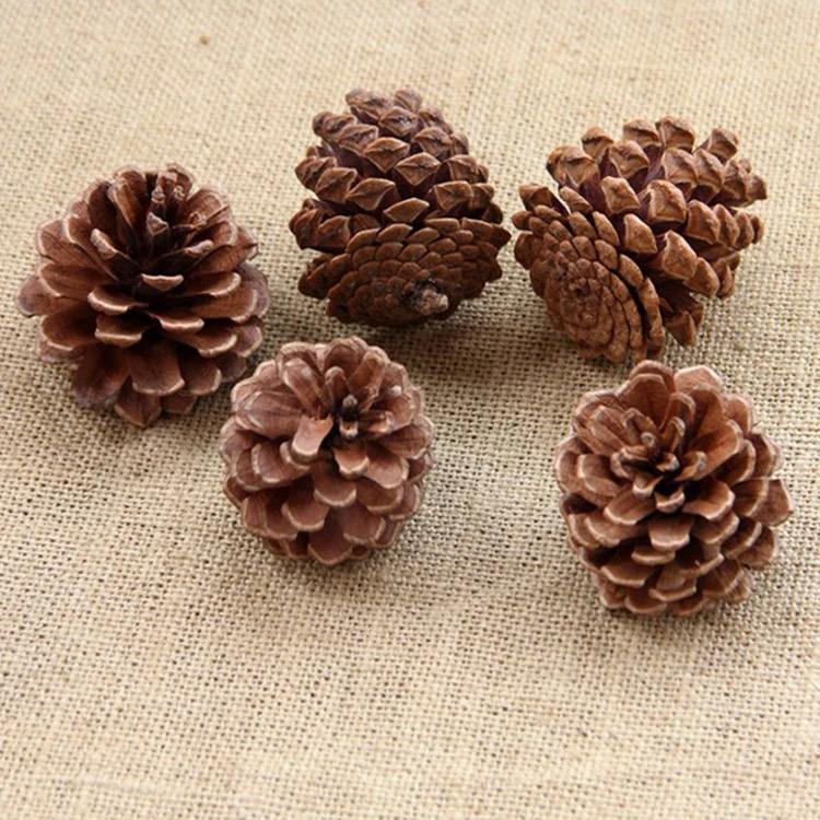 Christmas Tree Hanging Pine Cones 6pcs