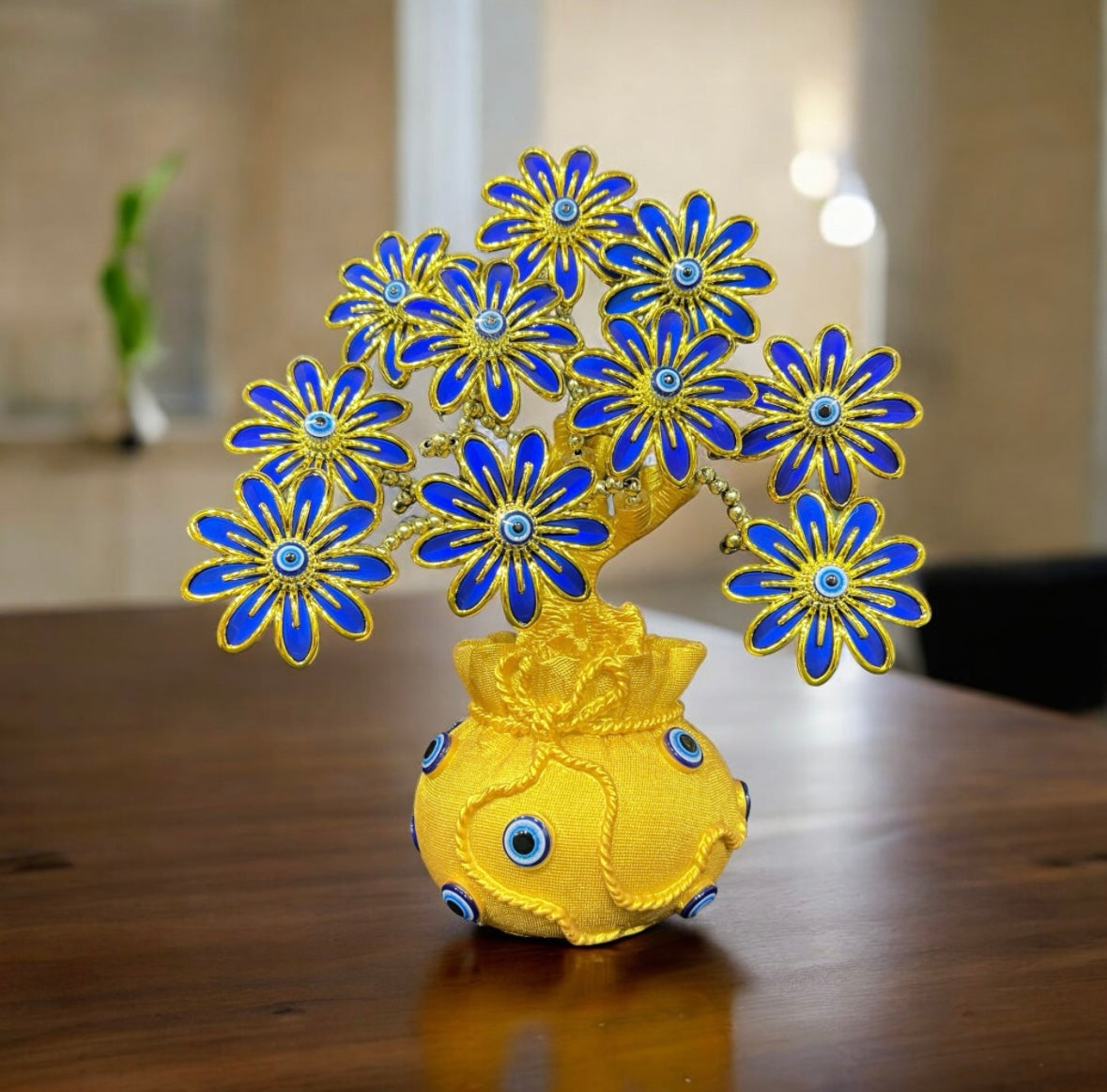 Evil Eye Tree Money Pot