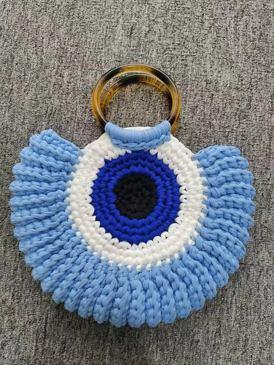 Evil eye hand bags