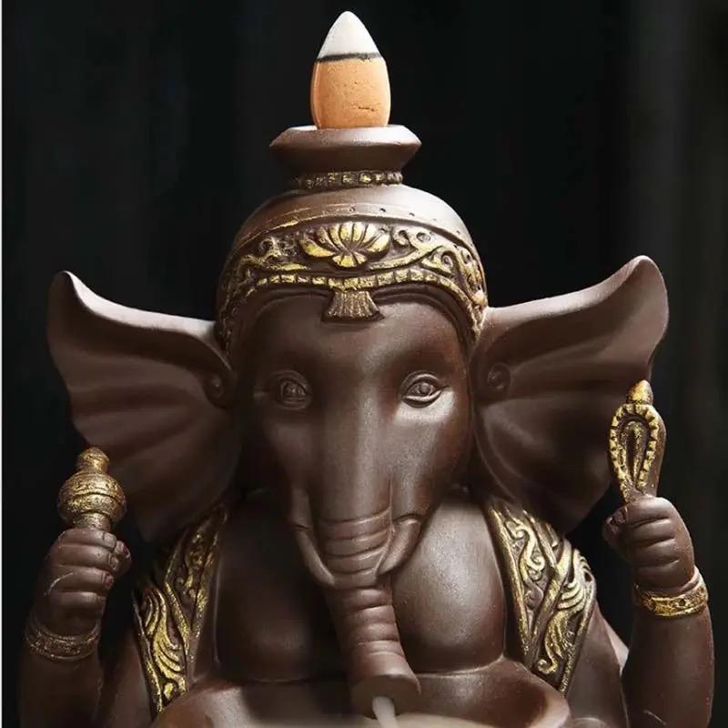 Ganesh Big Pot Backflow Incense