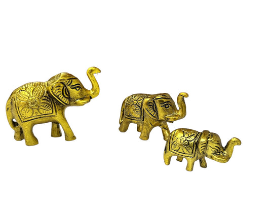 Gold elephant 3 pc set