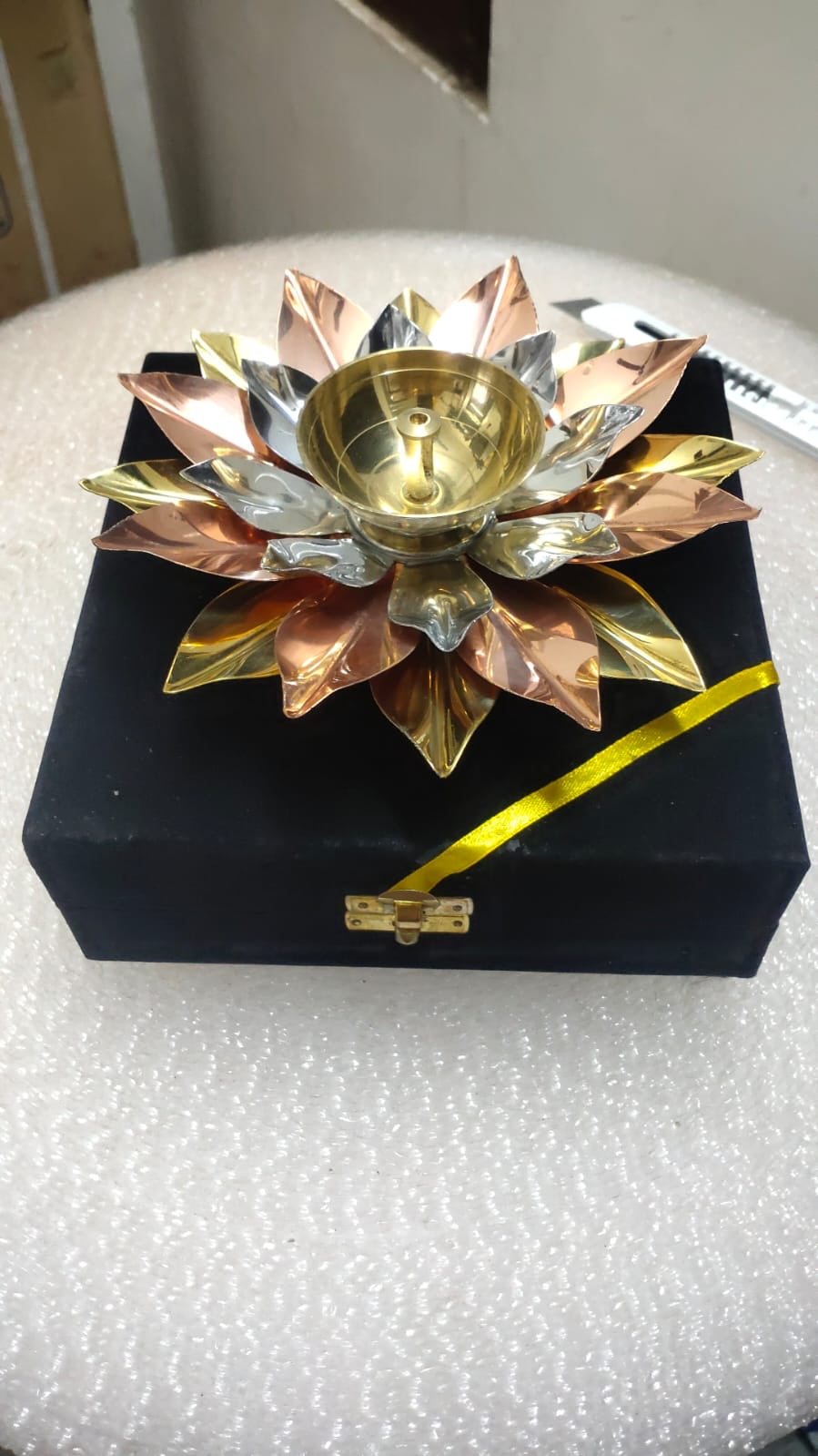 Lotus 7” Diya in Gift Box