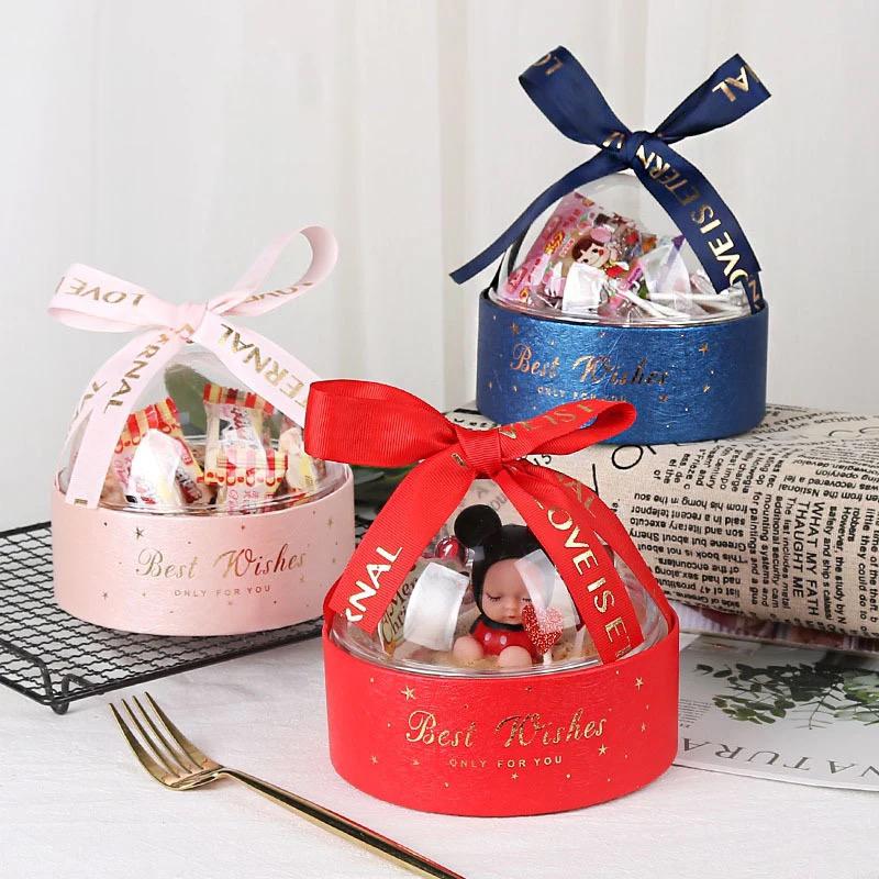 Best Wishes Round  Gift Box