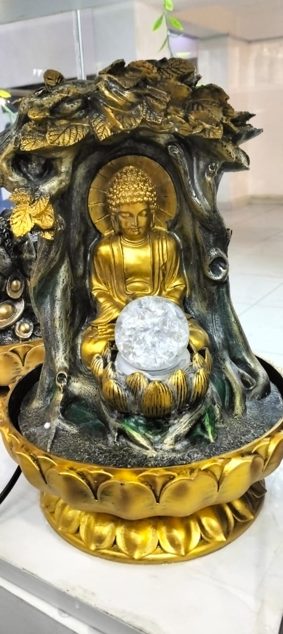 NEW MEDITATING BUDHA FOUNTAIN