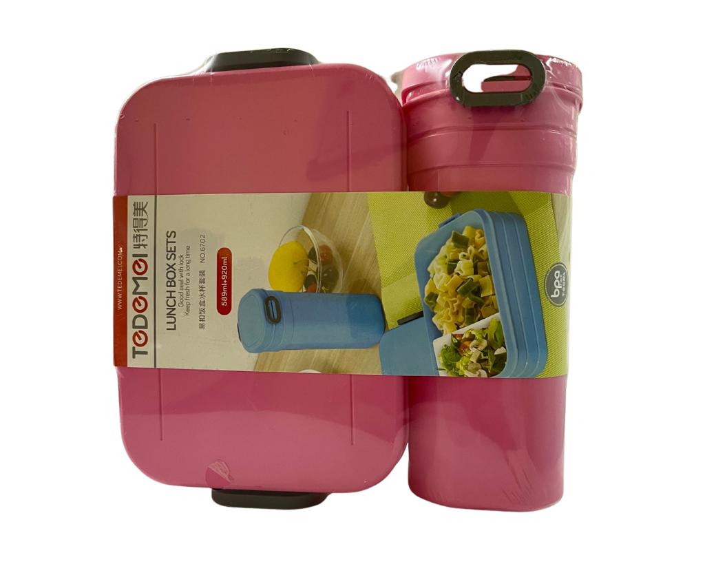 Lunch Box Set - Lunch Box 920ml + Water Cup 589ml