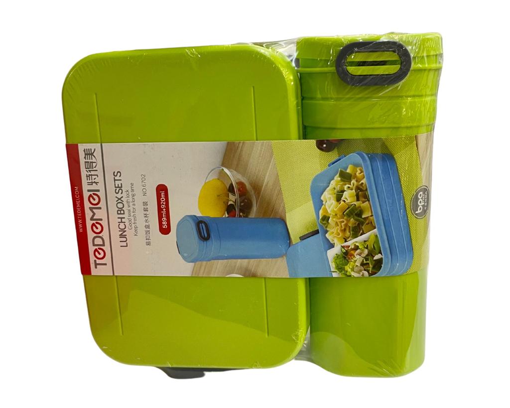 Lunch Box Set - Lunch Box 920ml + Water Cup 589ml