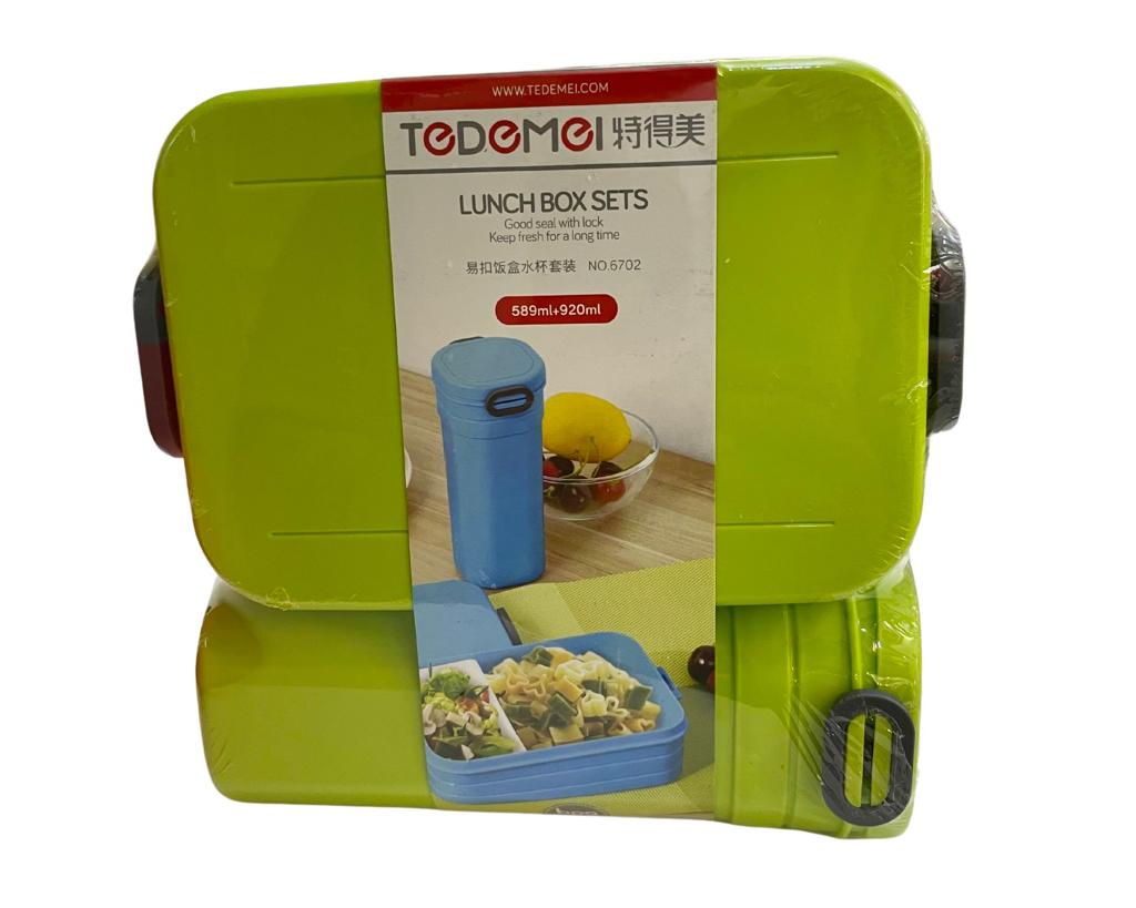 Lunch Box Set - Lunch Box 920ml + Water Cup 589ml