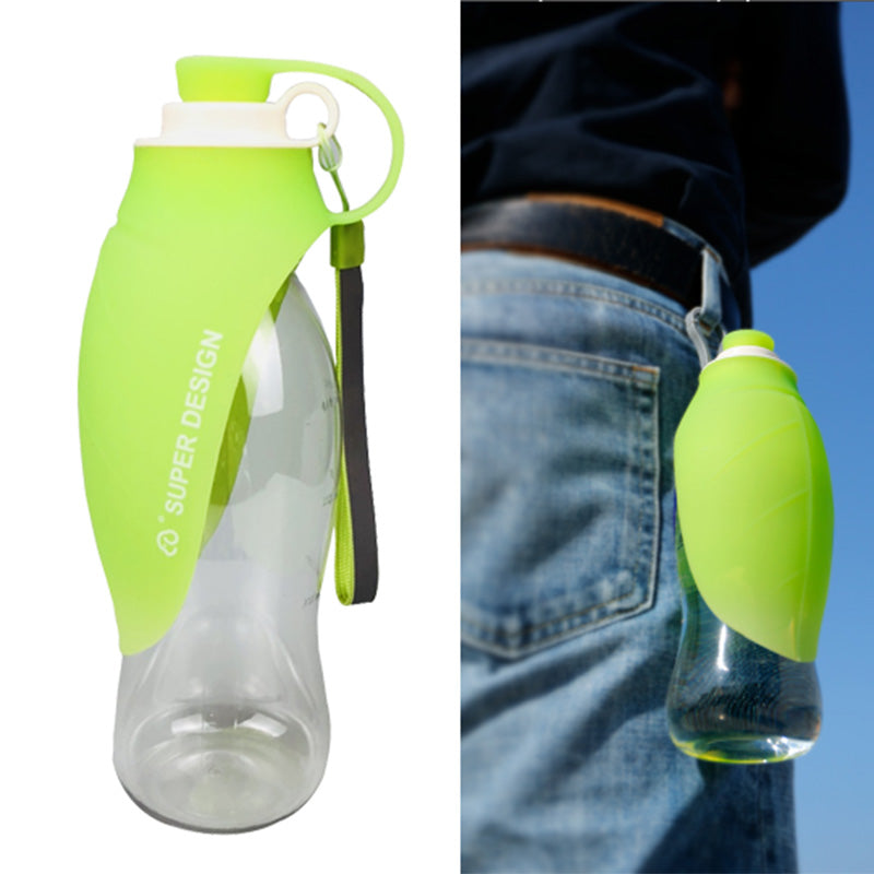 Dog Water Bottle with Feeder