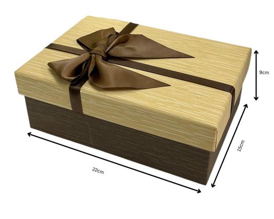 Gift Box Brown-Rectangle-Large