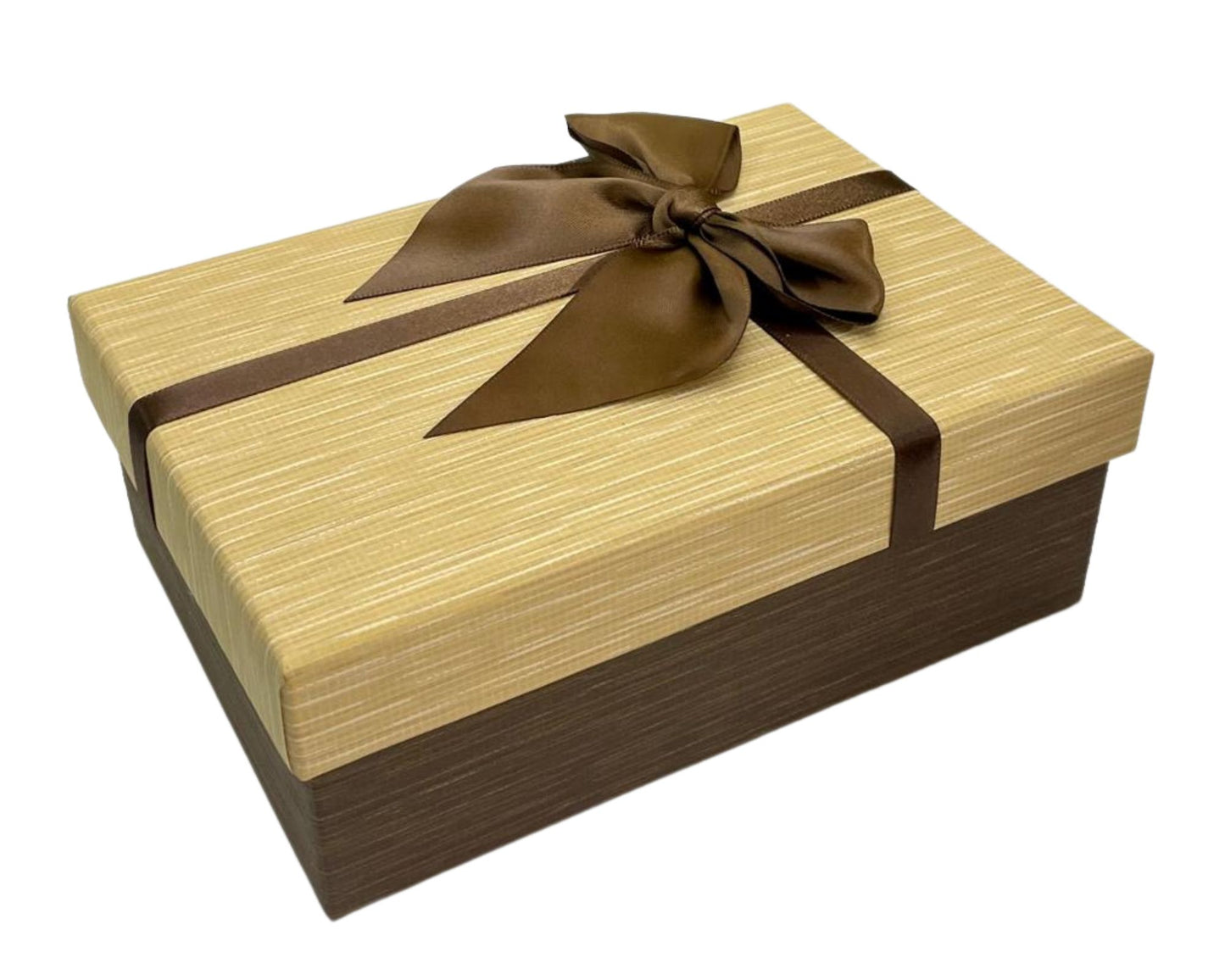 Gift Box Brown-Rectangle-Small