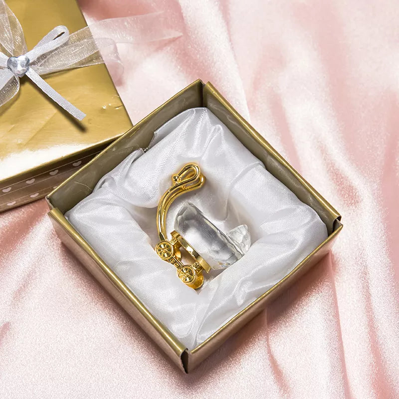 Baby Shower Gifts-Gold Carraige